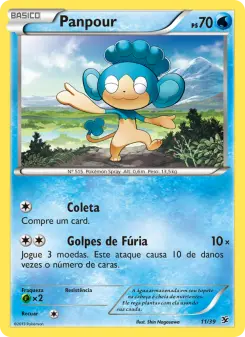 Panpour – Carta Pokémon TCG