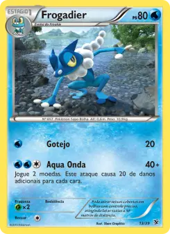 Frogadier – Carta Pokémon TCG