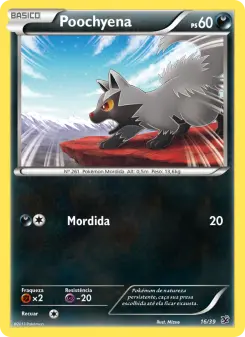 Poochyena – Carta Pokémon TCG