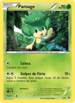 Pansage – Carta Pokémon TCG
