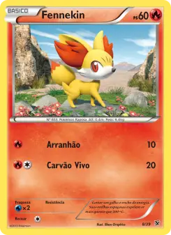 Fennekin – Carta Pokémon TCG