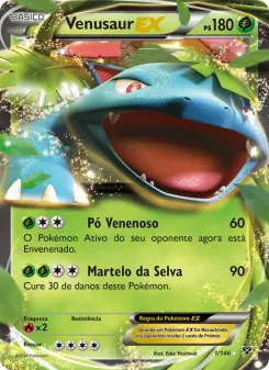 Venusaur EX – Carta Pokémon TCG