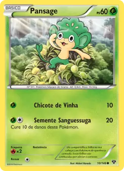 Pansage – Carta Pokémon TCG