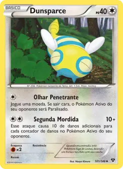 Dunsparce – Carta Pokémon TCG