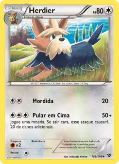 Herdier – Carta Pokémon TCG