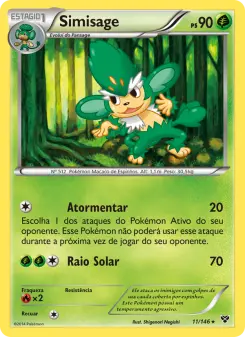 Simisage – Carta Pokémon TCG