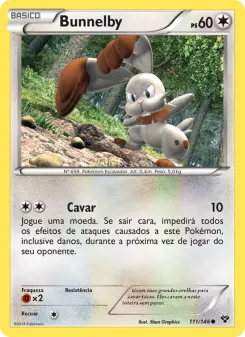 Bunnelby – Carta Pokémon TCG