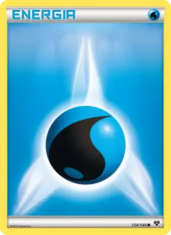Energia de Água – Carta Pokémon TCG