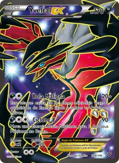 Yveltal EX – Carta Pokémon TCG