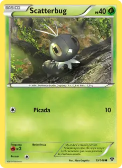 Scatterbug – Carta Pokémon TCG