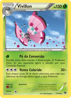 Vivillon – Carta Pokémon TCG