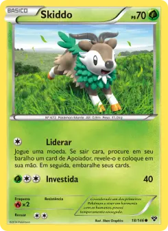 Skiddo – Carta Pokémon TCG