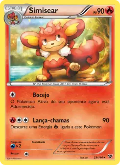 Simisear – Carta Pokémon TCG