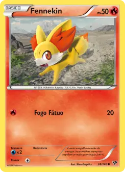 Fennekin – Carta Pokémon TCG
