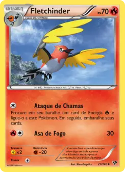 Fletchinder – Carta Pokémon TCG