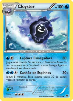 Cloyster – Carta Pokémon TCG