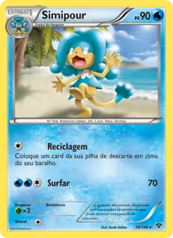 Simipour – Carta Pokémon TCG