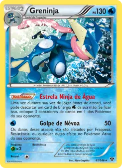 Greninja – Carta Pokémon TCG