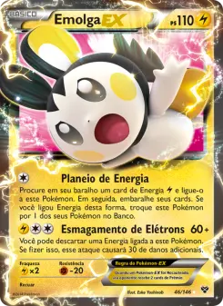 Emolga EX – Carta Pokémon TCG
