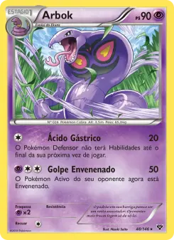 Arbok – Carta Pokémon TCG