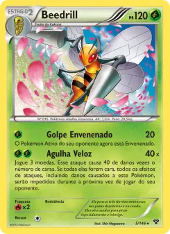 Beedrill – Carta Pokémon TCG