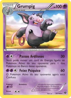 Grumpig – Carta Pokémon TCG