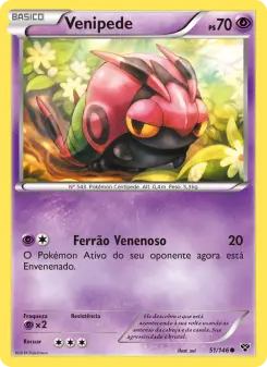 Venipede – Carta Pokémon TCG