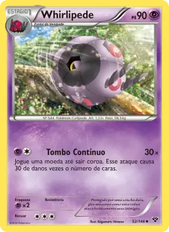 Whirlipede – Carta Pokémon TCG