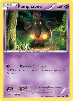 Pumpkaboo – Carta Pokémon TCG