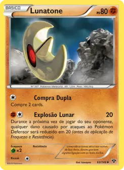 Lunatone – Carta Pokémon TCG