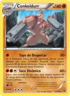 Conkeldurr – Carta Pokémon TCG