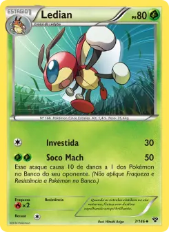 Ledian – Carta Pokémon TCG