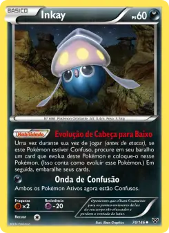 Inkay – Carta Pokémon TCG