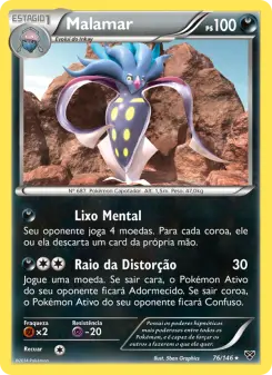 Malamar – Carta Pokémon TCG
