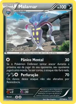 Malamar – Carta Pokémon TCG