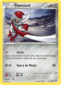 Pawniard – Carta Pokémon TCG