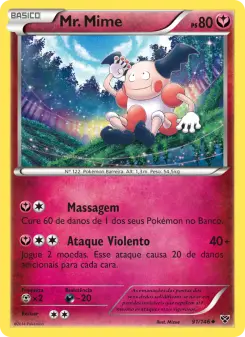 Mr. Mime – Carta Pokémon TCG