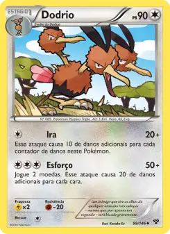 Dodrio – Carta Pokémon TCG