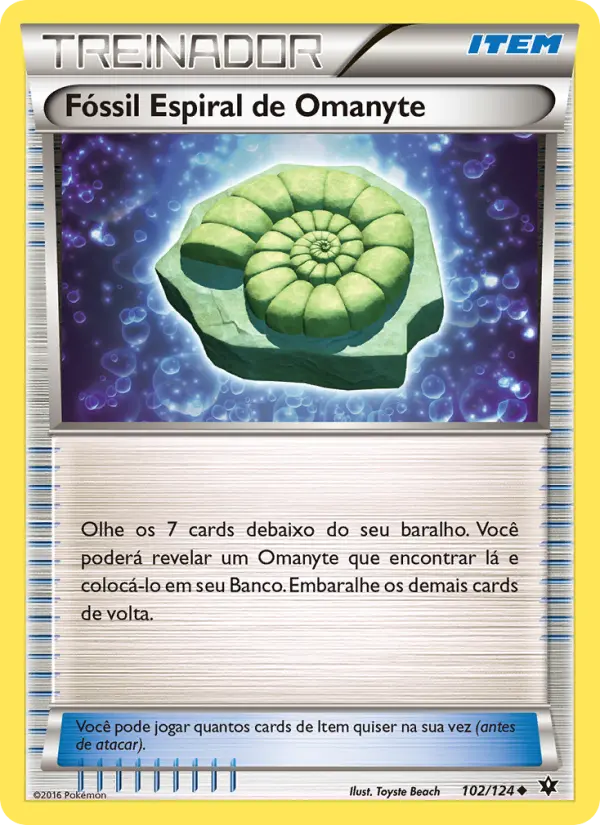 Fóssil Espiral de Omanyte