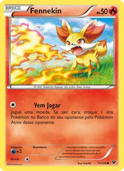 Fennekin – Carta Pokémon TCG