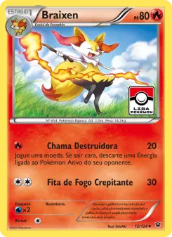 Braixen – Carta Pokémon TCG