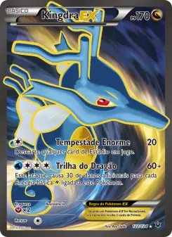 Kingdra EX – Carta Pokémon TCG