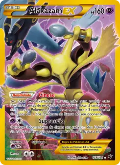 Alakazam EX – Carta Pokémon TCG