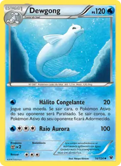 Dewgong – Carta Pokémon TCG