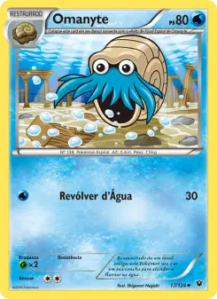 Omanyte – Carta Pokémon TCG