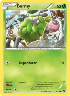 Burmy – Carta Pokémon TCG