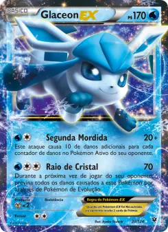 Glaceon EX – Carta Pokémon TCG