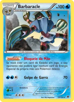 Barbaracle – Carta Pokémon TCG