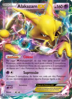 Alakazam EX – Carta Pokémon TCG