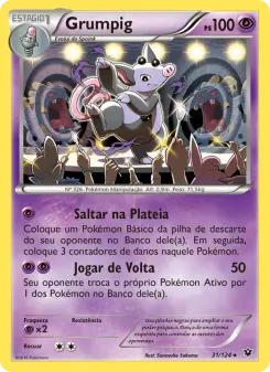 Grumpig – Carta Pokémon TCG